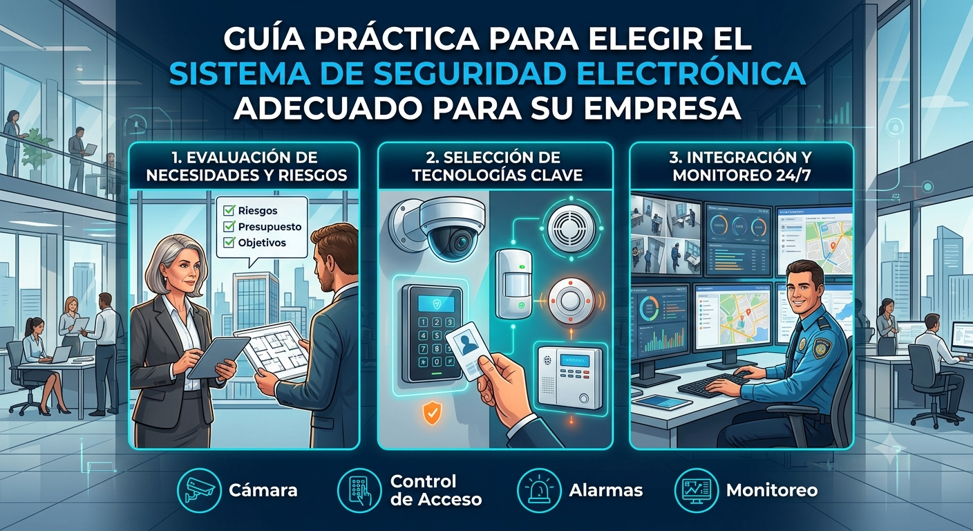 Guía práctica para elegir los Sistema de Seguridad Electrónica  para su Empresa